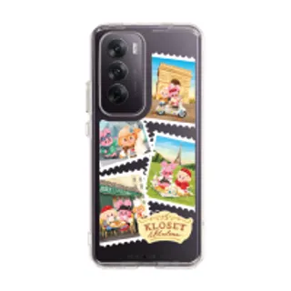 Oppo Reno 12 Clear Case KLOSET Lutetia (88528795107068852879901818)