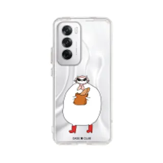 Oppo Reno 12 Clear Case Madam Cat (88528795107068852879454253)