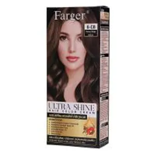 ฟาร์เกอร์อัลตร้าชายน์แฮร์คัลเลอร์ครีม 6CB Farger Ultra Shine Hair Color Cream 6CB (8858875705368)