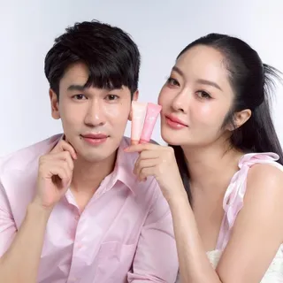 [แพ็คเก็จใหม่] ลิปออยพี่พีทแก้ปากดำ ปากฟูดูฉ่ำ ชุ่มชื้นx2 ของแท้ ! มีสติกเกอร์แก้มพีท