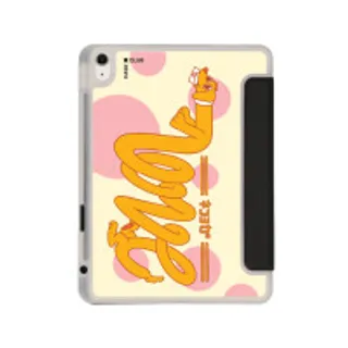 iPad Air4/5/6/7 11" 2025 (M2/M3) Clear Black Happy Hotdoggo (88528791883638852879100327)