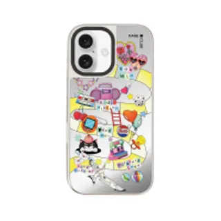 iPhone 16 Mirror Case MagSafe Snake & Ladder by Bomfha (88528799927178852879009415)