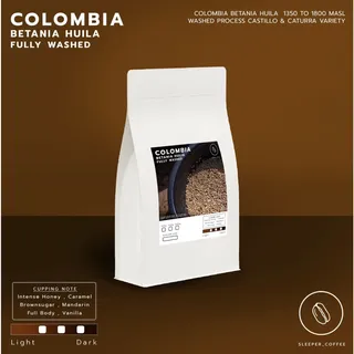 เมล็ดกาแฟคั่ว Colombia Betania Huila Fully Washed Supremo