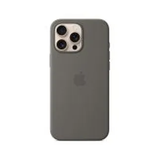 Apple iPhone 16 Pro Max Silicone Case with MagSafe - Stone Gray (195949885457)