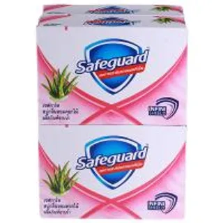 เซฟการ์ดสบู่ก้อนอาบน้ำสีชมพู 48กรัม แพค 4 Sefeguard Bar Soap Pink 48g.Pack 4 (4902430251723)