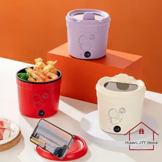 หม้อมินิ หม้อไฟฟ้าอเนกประสงค์ ต้ม ผัด ทอด หุงข้าว สำหรับเด็กหอ 1L 1.2L