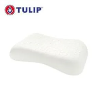 หมอนสุขภาพ ยางพารา TULIP CURVED 00659 13x20 นิ้ว สีขาว (1067182)
