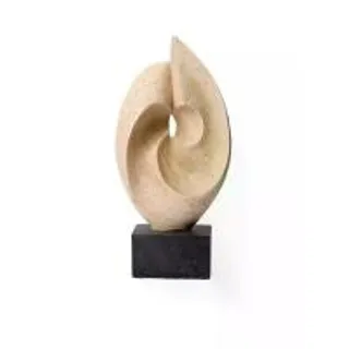 CENTRAL HOME ของตกแต่งบ้าน PR รูปประติมากรรมโชว์ ขนาด 18.5x10x38 ซม. สีครีม (CDS18845525)