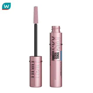 Maybelline เมย์เบลลีน แลช เซนเซชั่นแนล สกาย ไฮน์ วอเตอร์พรูฟ มาสคาร่า 6 มล. สีดำ