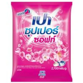 เปาซอฟท์ผงซักฟอกผสมน้ำยาปรับผ้านุ่ม 2700กรัม Pao Soft Powder Detergent 2700g. (8850002001206)