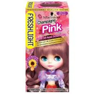 เฟรชไลท์ครีมเปลี่ยนสีผมมิ้ลกี้น้ำตาลประกายชมพู Freshlight Milky Champagne Pink Hair Color Cream (8851332009139)