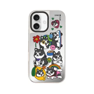 iPhone 16 Mirror Case MagSafe Husky Around The World (88528799927178852879281309)