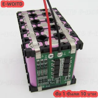 ซื้อ 1 ชิ้นลด 10 บาท แบตเตอรี่25A 12V PCM Charger แบตเตอรี่ BMS Protection Circuit Board พร้อม Balance