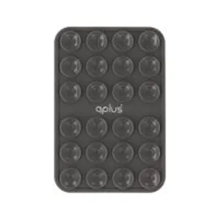 แผ่นแปะโทรศัพท์ QPLUS Silicon Suction Phone Gray (8855879798273)