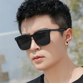 Mens Sunglasses High Quality UV400 Square Frame Fashion Internet Popular Sunglasses