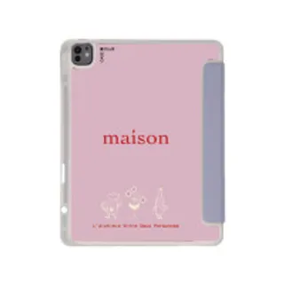 iPad Air6/7 13" 2025 (M2/M3) Clear Purple maison KEEPS The Chemistry (88528799158918852879883077)