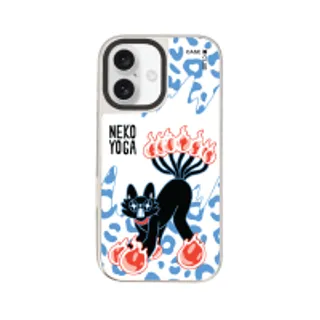 iPhone 16 Mirror Case MagSafe Nekoyoga Big Cat! (88528799927178852879041859)