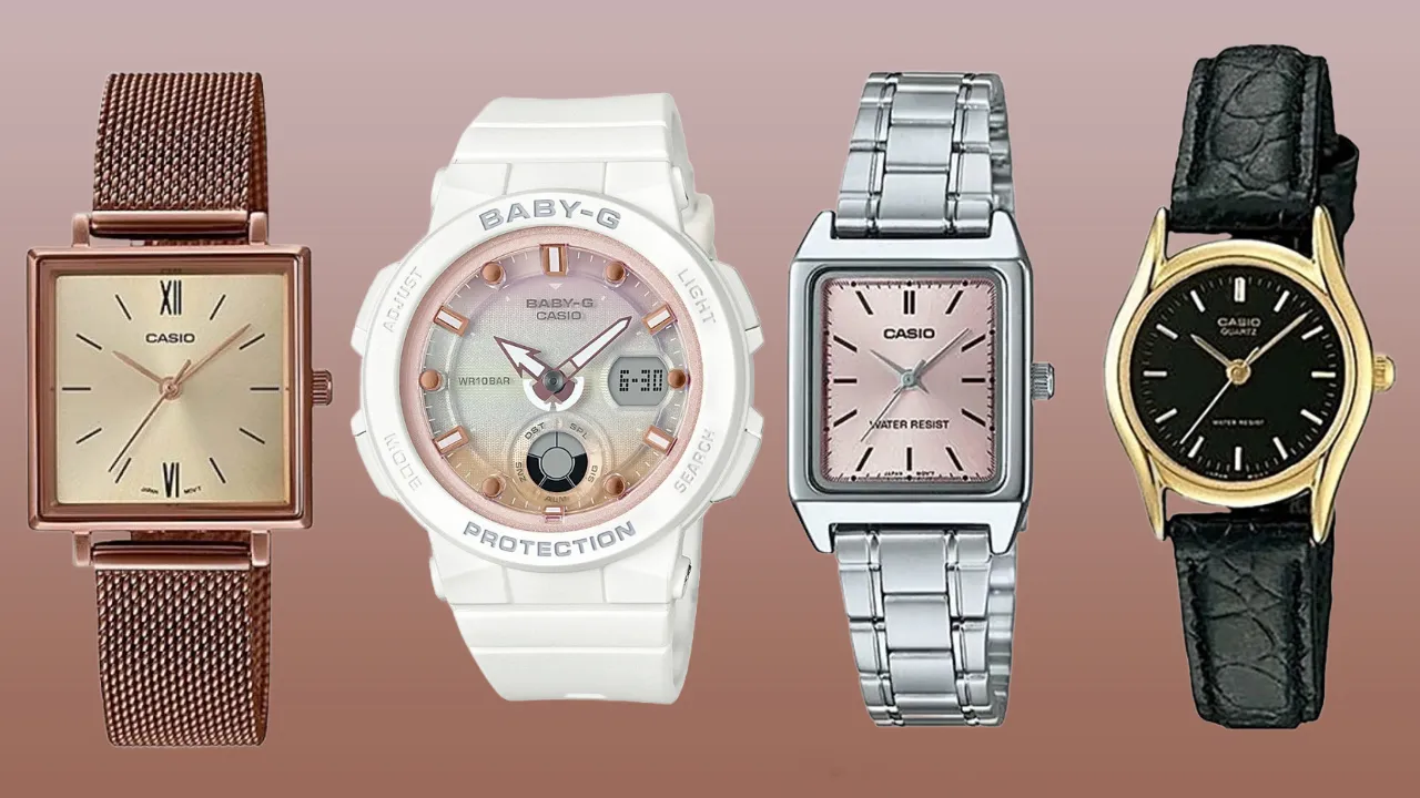แนะนำ 10 นาฬิกา Casio ผู้หญิง รุ่นไหนดี ดีไซน์สวย คุณภาพดี ราคาไม่แพง