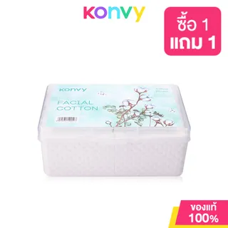 Konvy Facial Cotton 150pcs คอนวี่ สำลีแผ่นนบาง เพื่อผิวหน้าโดยเฉพาะ