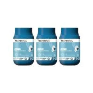 Protriva Zinc Bisglycinate Plus บรรจุ 20 แคปซูล 3กระปุก (333911-741675010)