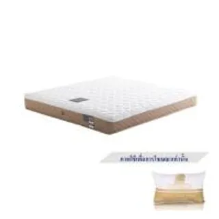 ที่นอนสปริง 3.5 ฟุต DUNLOPILLO รุ่น WISDOM PRO พร้อมหมอนหนุน 1 ชิ้น (1267150)