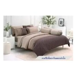 ชุดผ้าปูที่นอน 6 ฟุต 6 ชิ้น TULIP DELIGHT 60204-DL117 (1277350)
