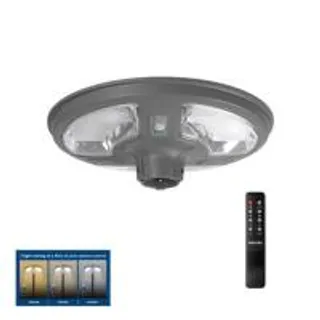 ไฟสนาม SOLAR PHILIPS BPC010 LED50/MCT 30 วัตต์ DAYLIGHT/COOL WHITE/WARM WHITE สีเทา (1247109)