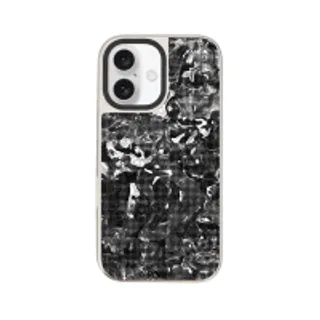 iPhone 16 Mirror Case MagSafe Halftone Abstract (88528799927178852879192261)
