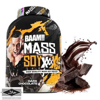 BAAM MASS SOY XXXXL (6 LB) MASS GAINER PROTEIN ซอยโปรตีนเพิ่มน้ำหนัก I FITWHEY