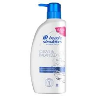 เฮดแอนด์โชว์เดอร์แชมพูคลีนแอนด์บาลานซ์ 610มล. Head&Shoulders Clear&Balanced Shampoo 610ml. (4902430397889)