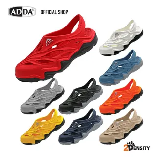ADDA 2density รองเท้าแตะ รองเท้าลำลอง สำหรับผู้ชาย แบบสวมหัวโต รัดส้น รุ่น  5TD75M1 (ไซส์ 7-11)