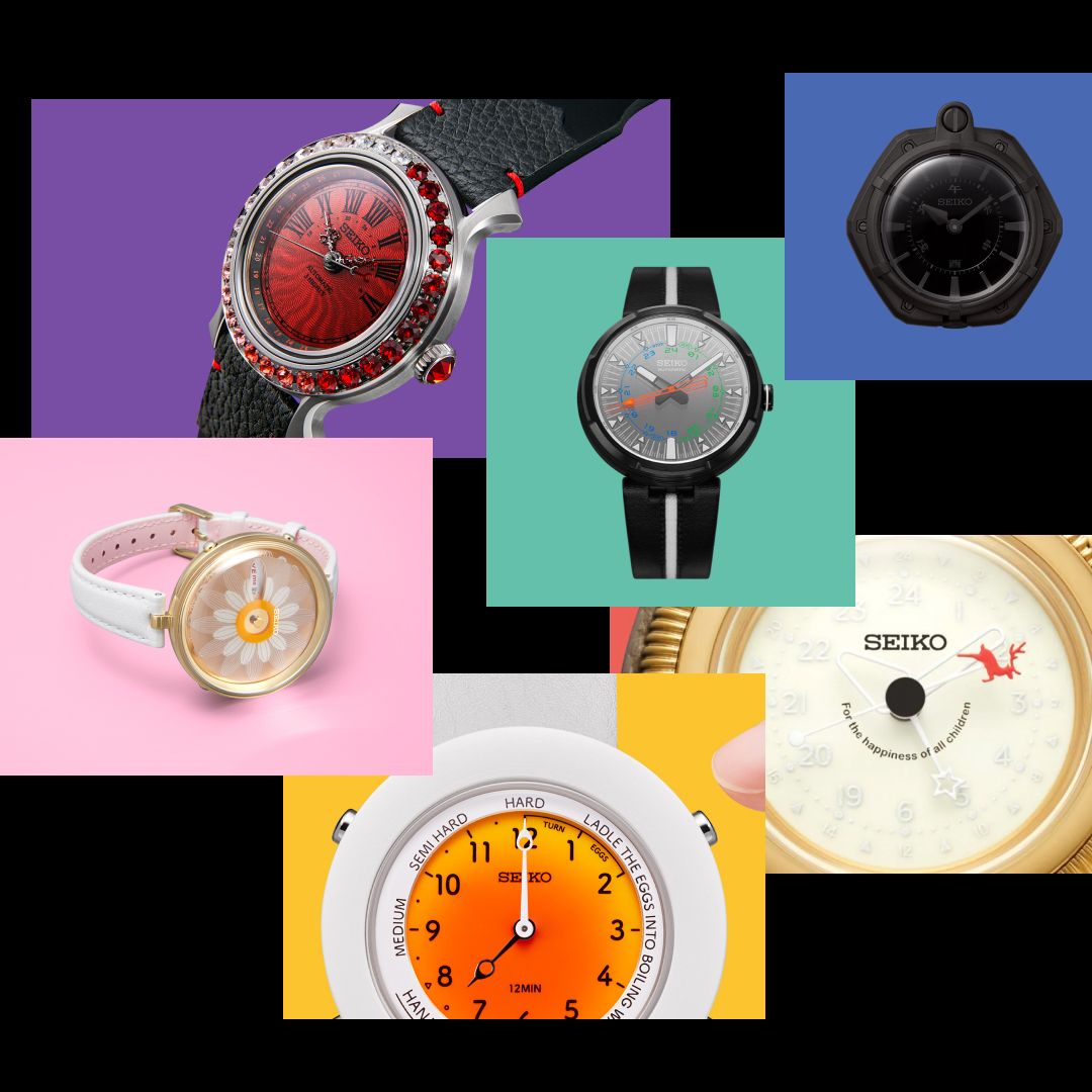 พาชมนิทรรศการนาฬิกา Seiko ที่เริ่มจากความคิดเล่นๆ แต่ออกแบบอย่างจริงจัง 