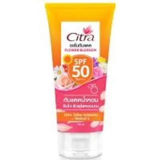 ซิตร้าเซรั่มกันแดดฟลาวเวอร์บลอสซั่มเอสพีเอฟ50 170มล. Citra Sun Protection Serum Flower Blossom SPF50 170ml. (8851932455473)