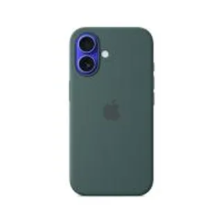Apple iPhone 16 Silicone Case with MagSafe - Lake Green (195949885075)