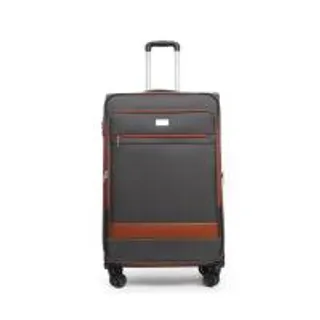 HQ LUGGAGE กระเป๋าเดินทาง ผ้าไนลอน รุ่น 1926 สีเทา (365019-734178010)