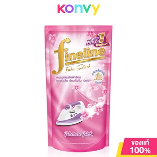 Fineline Fabric Smooth Starch Refill ไฟน์ไลน์ สเปรย์หอมรีดผ้าเรียบ แบบถุง 500ml (Pleasure Pink/Lively Green)