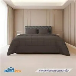 ชุดผ้าปูที่นอน 6 ฟุต (ชุด 6 ชิ้น) PICASSO PB NANO SILK สี DARK BROWN (1322653)
