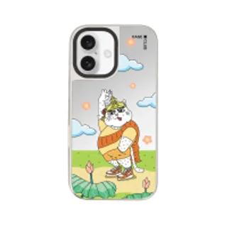 iPhone 16 Mirror Case MagSafe Guardian Angel Cat (88528799927178852879218374)