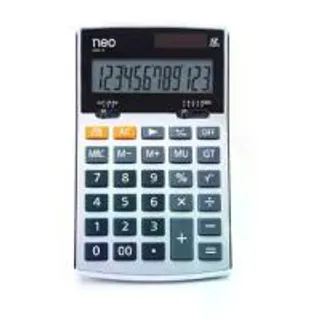 NEO NEO เครื่องคิดเลข 12 หลัก รุ่น 2323-12 สีเงิน (MKP1472013)