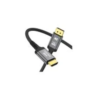ERGONOZ ERGONOZ Clynk DP to HDMI Cable ส่งข้อมูลภาพความละเอียดสูงสุด 4K30Hz สายถัก ความยาว 2M 3M (MKP2053170)