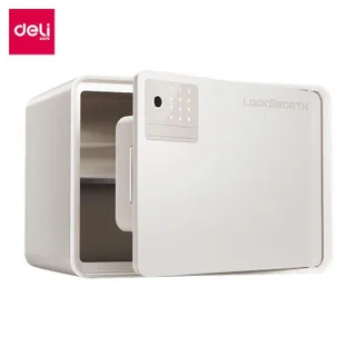 Deli ตู้เซฟ ตู้เซฟมินิมอล ตู้เซฟสแกนนิ้ว ตู้เซฟนิรภัย เซฟ เซฟตั้งโต๊ะ ระบบล็อครหัส ประตูอัตโนมัติ ขนาดเล็กกะทัดรัด สะดวกใช้งานง่าย Safe Box