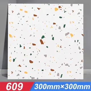 LUCKY HOME กระเบื้องยาง กระเบื้องยางลายหินอ่อน 3/3.5/4mm 30x30cm มี8ลายให้เลือก กระเบื้องปูพืน กระเบื้อยางลายไม้ กระเบื้องยางลายไม้ ยางกระเบื้องกาว ปูพื้นห้องนอน