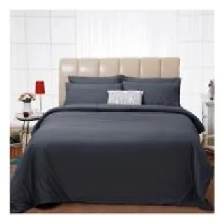 ชุดผ้าปูที่นอน 6 ฟุต 6 ชิ้น FOUNTAIN COLOR 70201- FT GRAY (1213898)