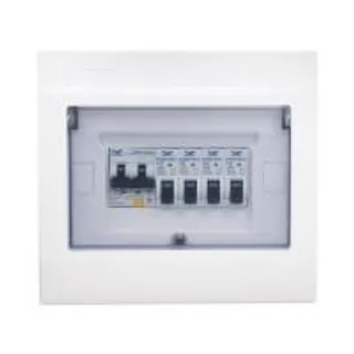 ชุดตู้คอนซูมเมอร์ยูนิต 4 ช่อง 50 แอมป์ พร้อมกันดูด RCBO EAGEL (1205030)