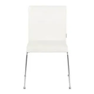 LIVING SOLUTIONS BY SB เก้าอี้MOTTO 2/โครเมียม/SLขาวG-25 (MKP1951047)