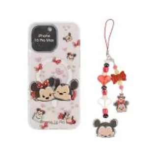 Blue Box x Mickey & Friend เคส iPhone 16 Pro Max Tsum Tsum Mickey&Minnie in love with Magnetic (8858879929586)