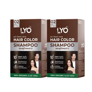 แชมพูปิดผมขาว LYO HAIR COLOR SHAMPOO