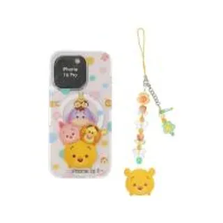 Blue Box x Mickey & Friend เคส iPhone 16 Pro Tsum Tsum Winnie Chip&Dale with Magnetic (8858879851344)
