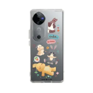 Vivo V40 5G Clear Case Cute Bunny (88528799362858852879419245)