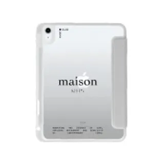 iPad Gen 10th/11th 2025 Clear Grey maison KEEPS The Fundamental (88528791197878852879860672)